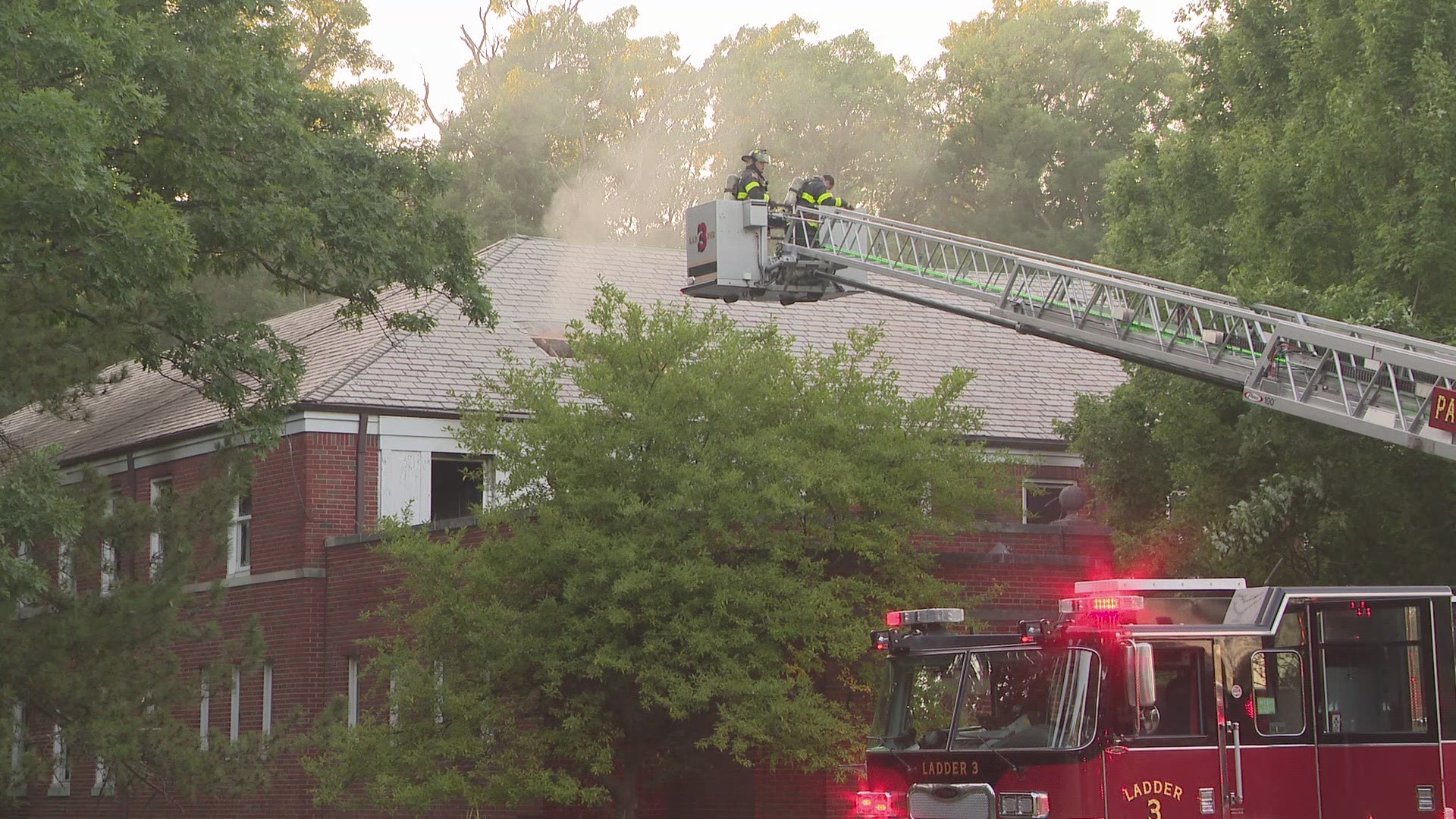 Parma firefighters responded to a structure fire at the Parmadale located off State Road.