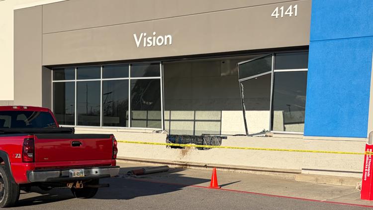 Car goes airborne, crashes into Walmart store in Medina Township: See ...