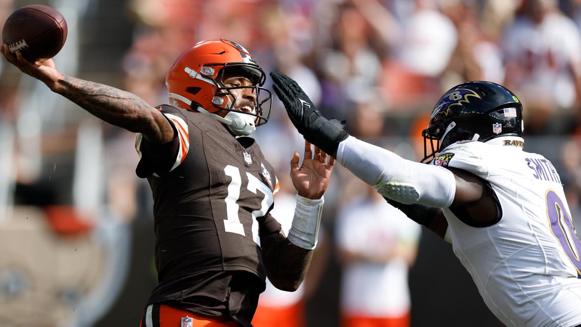 Cleveland Browns' Deshaun Watson OUT; Can 'DTR' Beat Baltimore