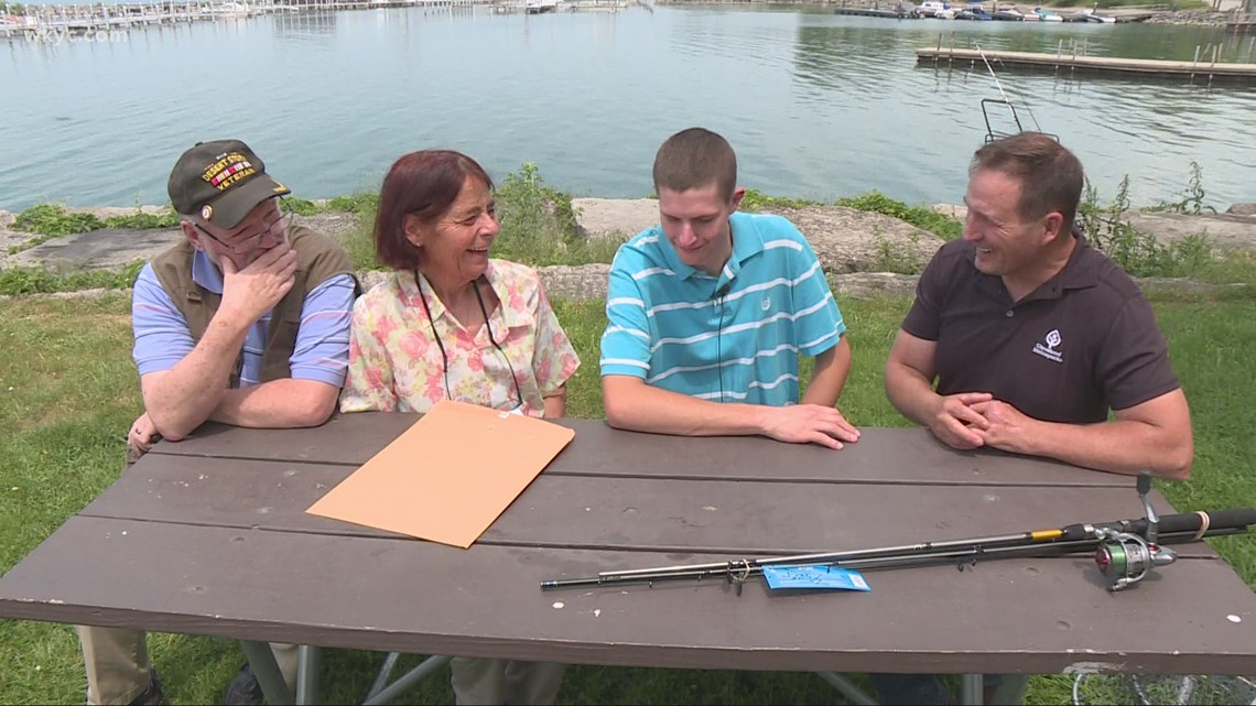 Area autistic man receives donations after fishing gear stolen
