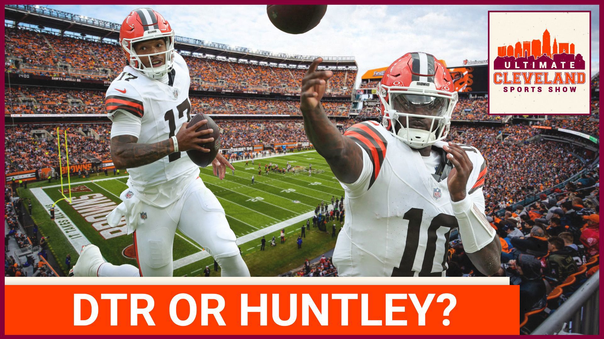 Dorian Thompson-Robinson and Tyler Huntley are battling for the 3rd QB spot on the Cleveland Browns behind Dehsaun Watson & Jameis Winston. Who should be the 3rd QB?