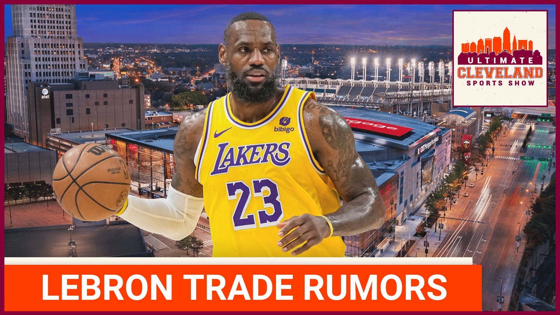 Lebron James' agent says Lebron James will not be traded away from the Lakers before the NBA's trade deadline.