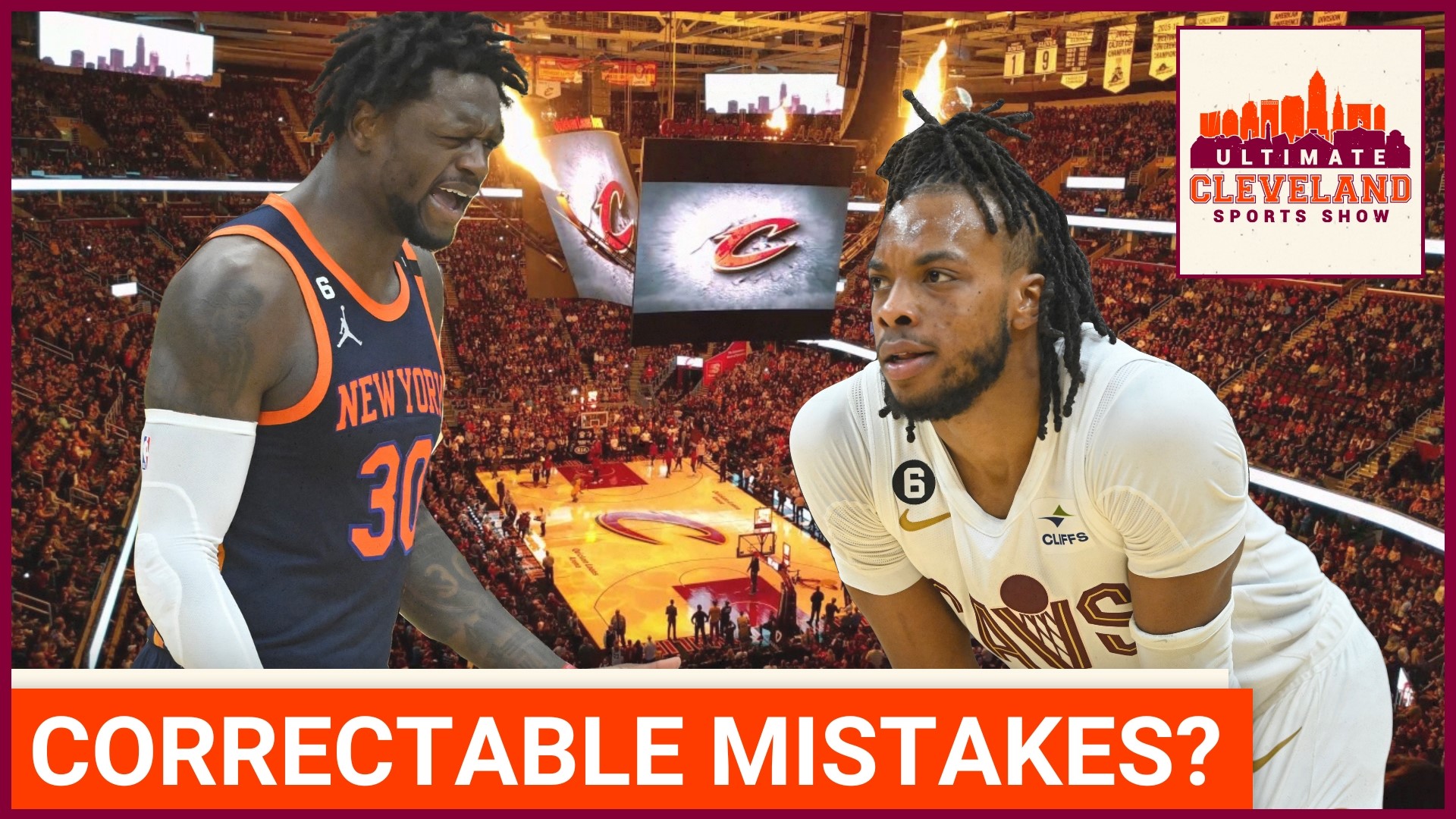 Cleveland Cavaliers COLLAPSE late in G1 loss to New York Knicks, Can  mistakes be fixed by Game 2?