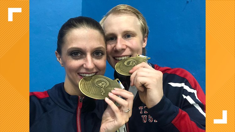 Brunswick duo brings home Pan-Am Championship gold medals in roller figure skating