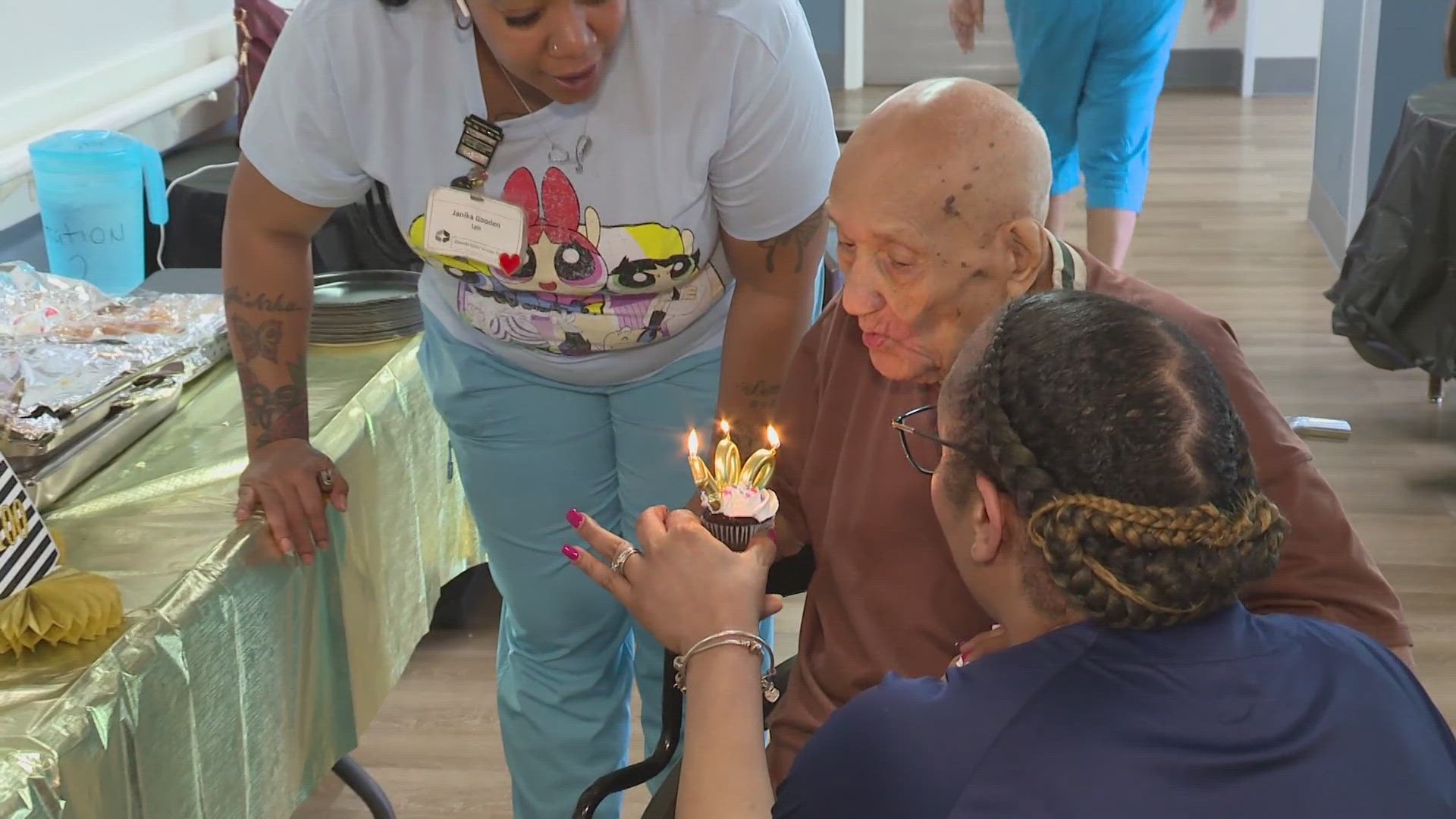 Born in Puerto Rico in 1924, Jose worked for LTV Steel until retirement. He lives at Grande Oaks Pavilion in Oakwood Village, which hosted his May 15 birthday party.