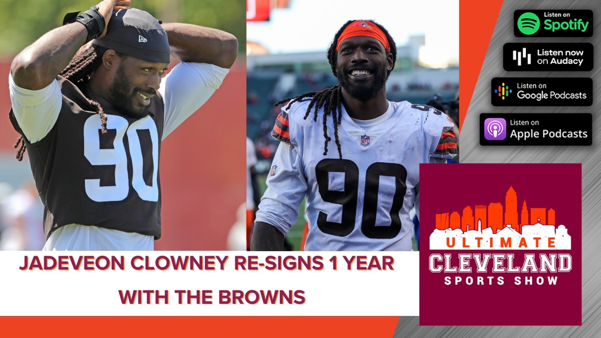 Cleveland Browns are pushing to re-sign Jadeveon Clowney