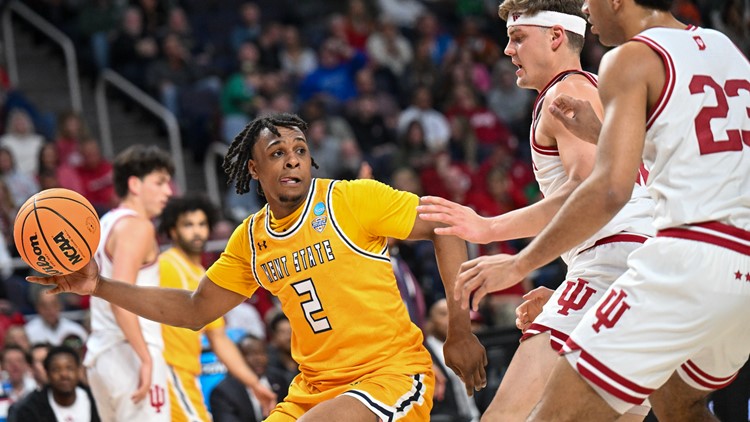 Kent State falls to Indiana 71-60 in 1st round of NCAA Men's Basketball Tournament