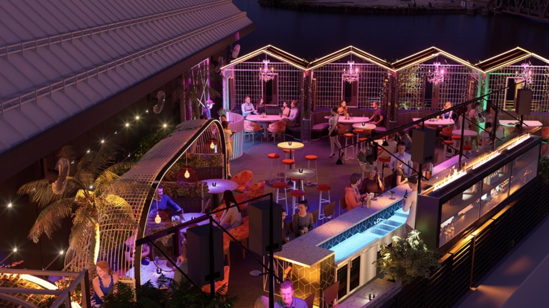 Lost on the River rooftop lounge to open at Flats East Bank this summer ...