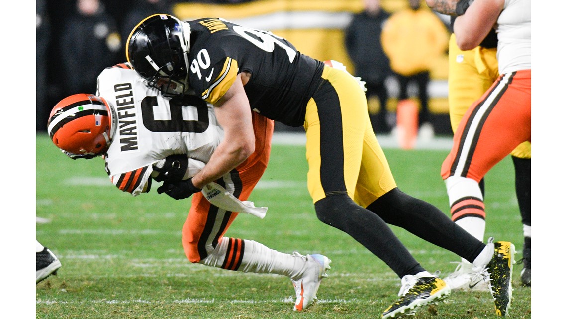 Steelers force Browns to crumble in fourth quarter to pick up first win of  season