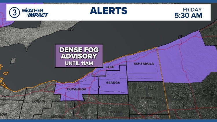 Dense Fog Advisory issued for Cleveland, surrounding communities: See ...