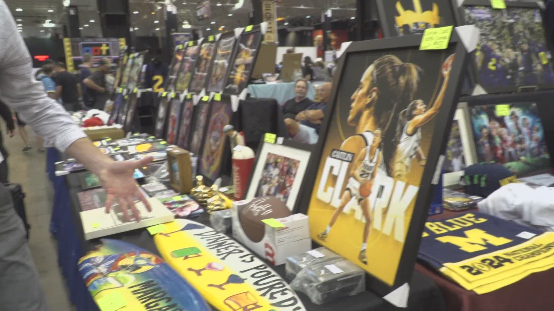 The 44th annual National Sports Collectors Convention showcases some of the rarest and most unique memorabilia in the country. 3News' Mike Polk Jr. checks it out.