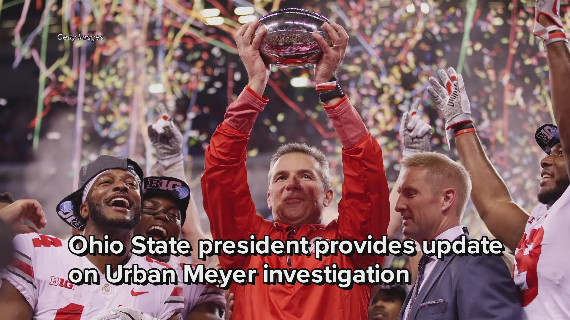 Ohio State president provides update on Urban Meyer investigation