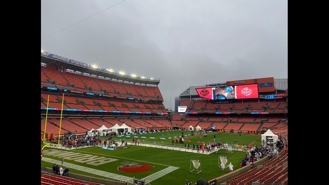 Section 122 at Cleveland Browns Stadium 