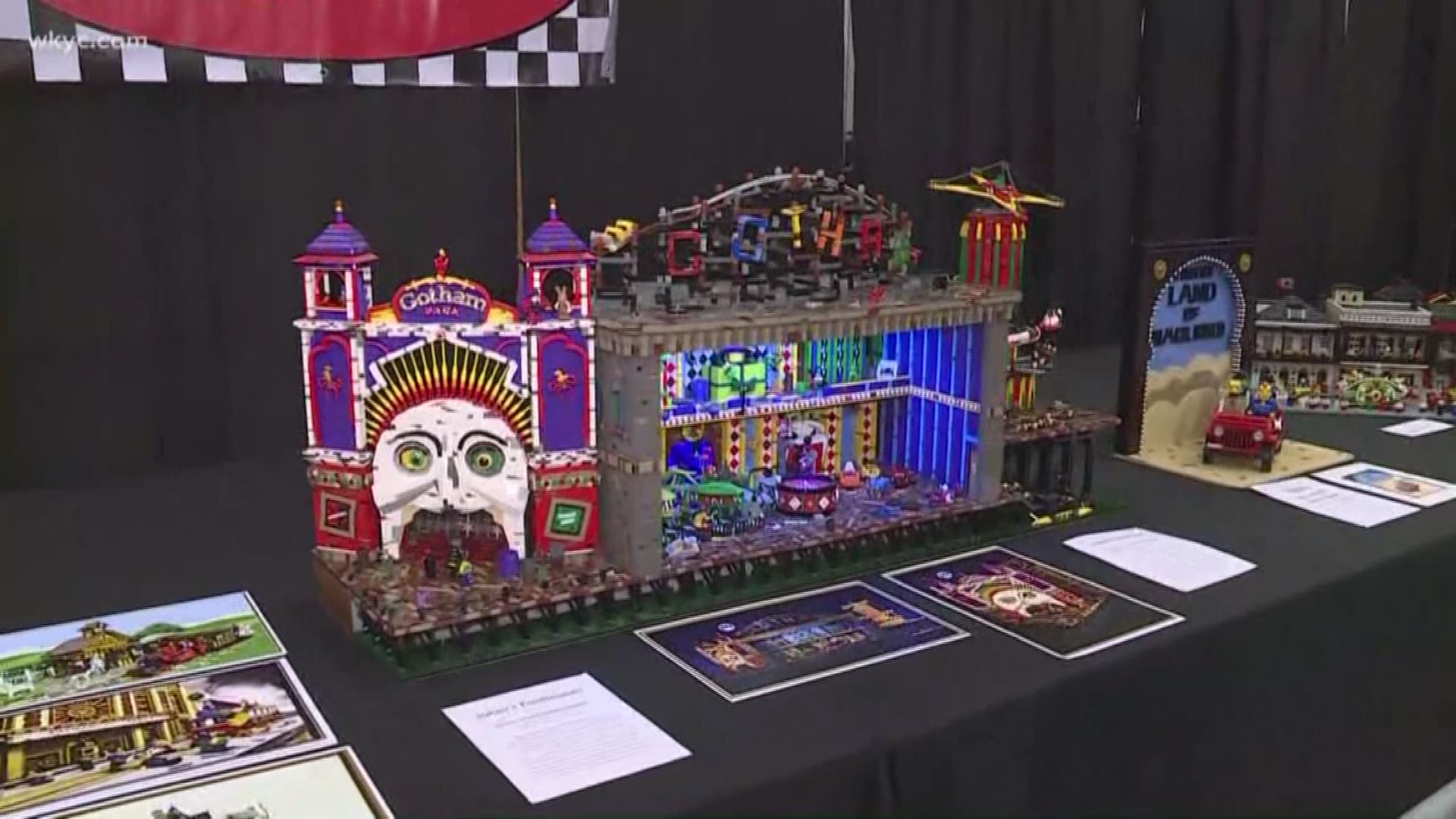 LEGO artist Paul Hetherington talks about the displays he created, which are showcased at the Cleveland stop of the BrickUniverse Convention For LEGO Fans.