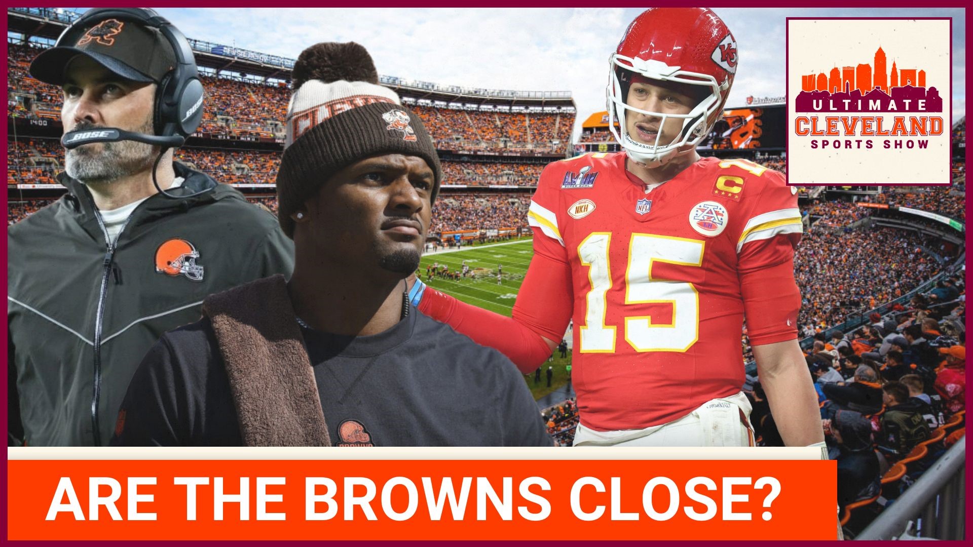 The Cleveland Browns have a lot of work to do in order to get to the level of the Kansas City Chiefs and become AFC Champions.