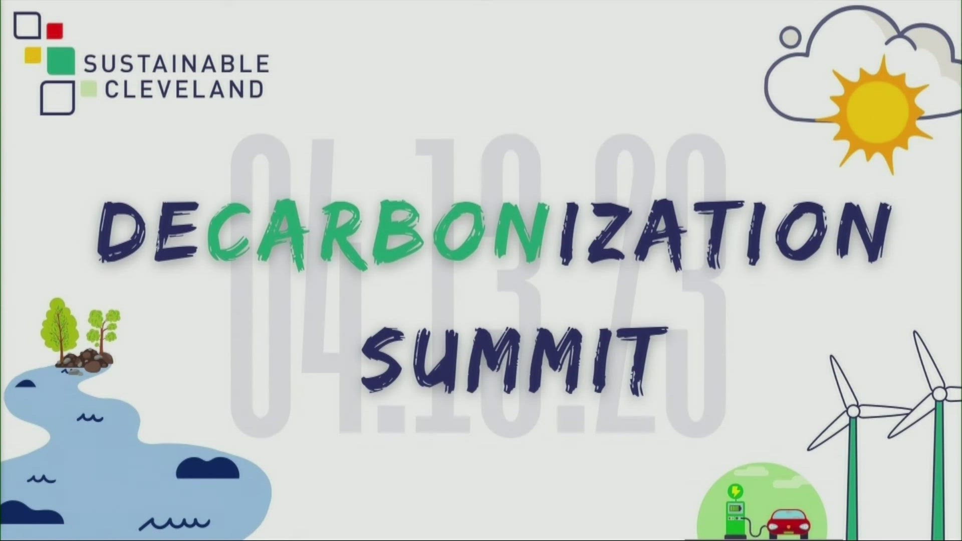 The summit discussed ways Cleveland can better combat climate change.