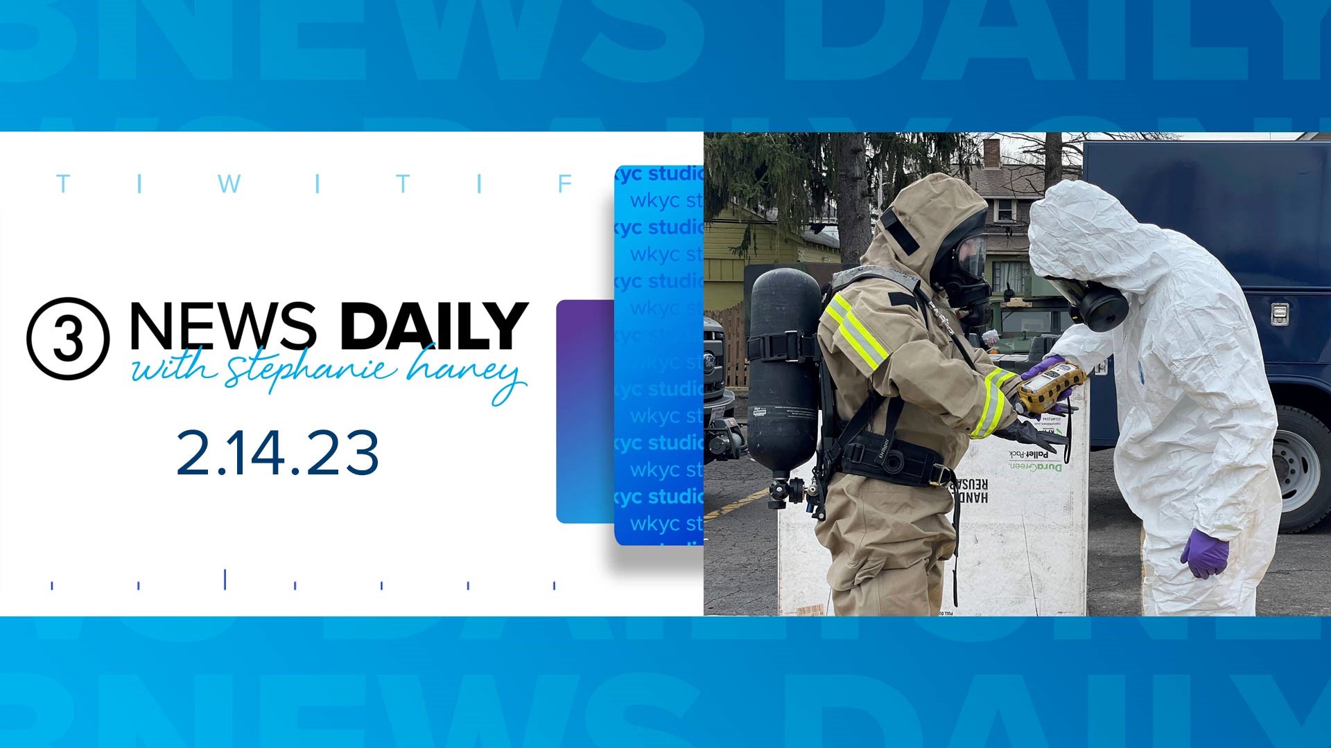 New on 3, get the latest information on what's happening and impacting you across Northeast Ohio on Tuesday, February 14, 2023, on 3News Daily with Stephanie Haney.