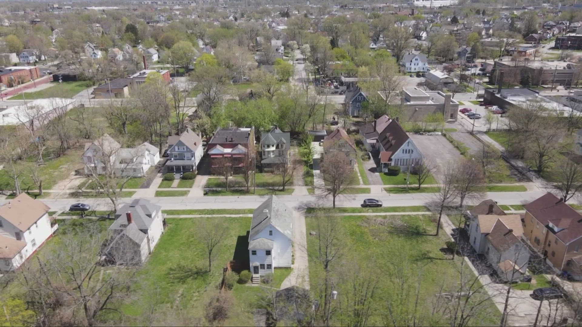 Cleveland officials & surveyors have been inspecting properties in neighborhoods across the city. The goal is to how to divvy up money from the American Rescue Plan.
