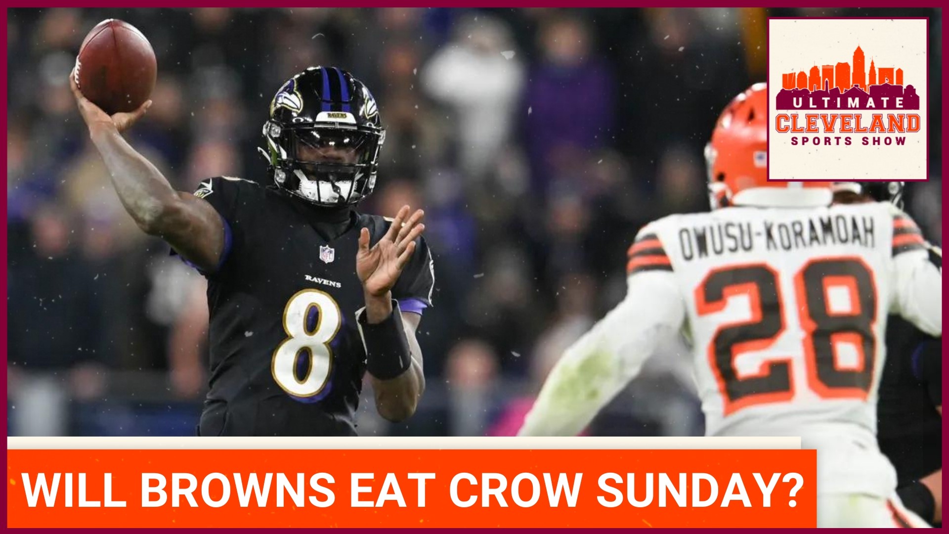 Browns vs. Ravens is tricky, but have faith in that Cleveland