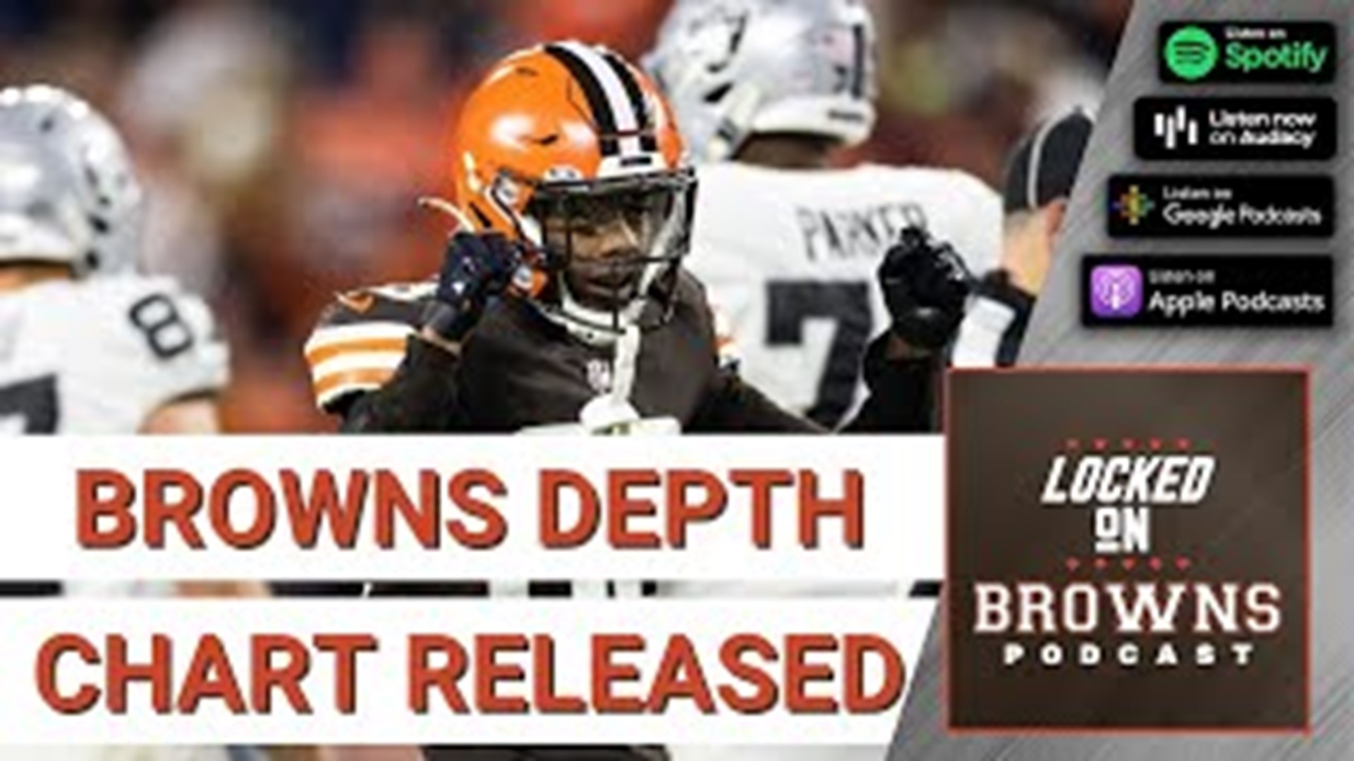 Browns unofficial depth chart versus Jaguars