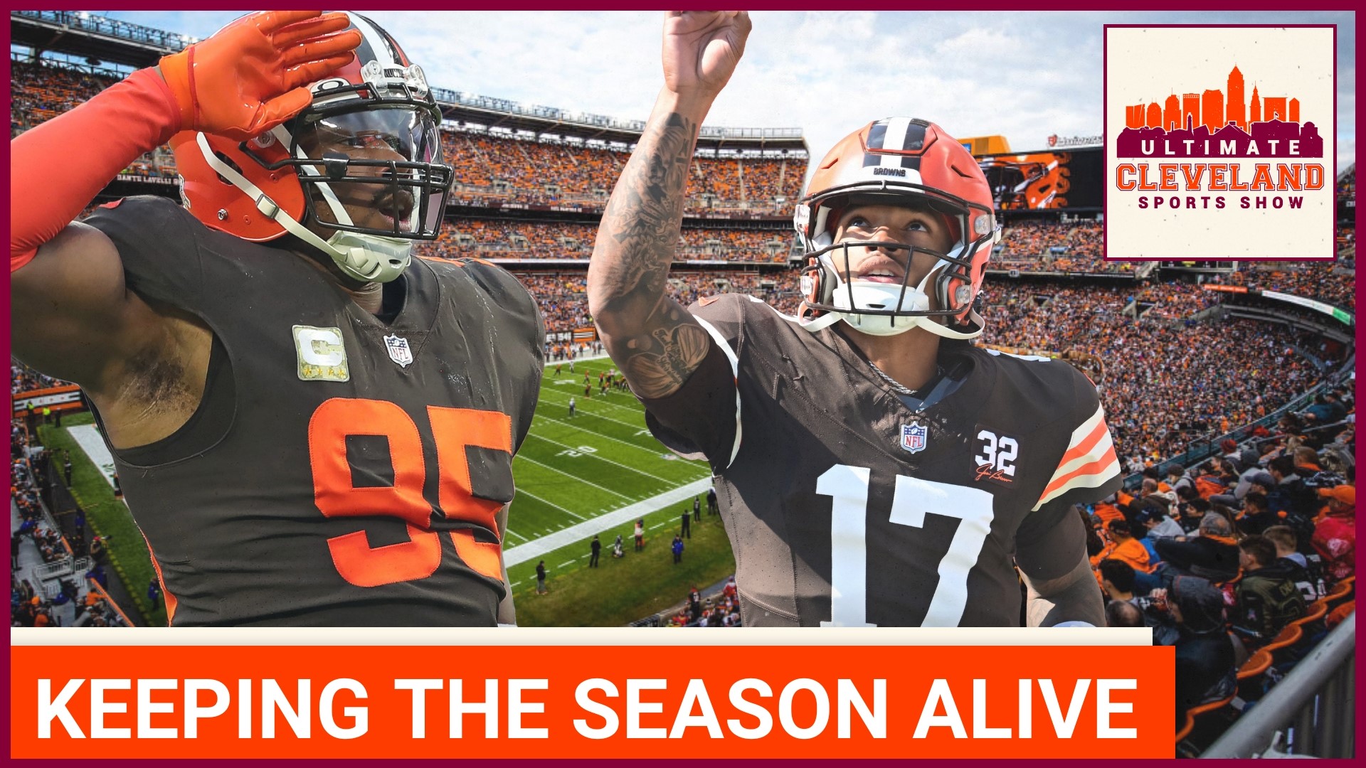 How can DTR keep the Cleveland Browns season alive? Quincy Carrier lays out his expectations of the young QB and elite defense combo going into the last 8 games.