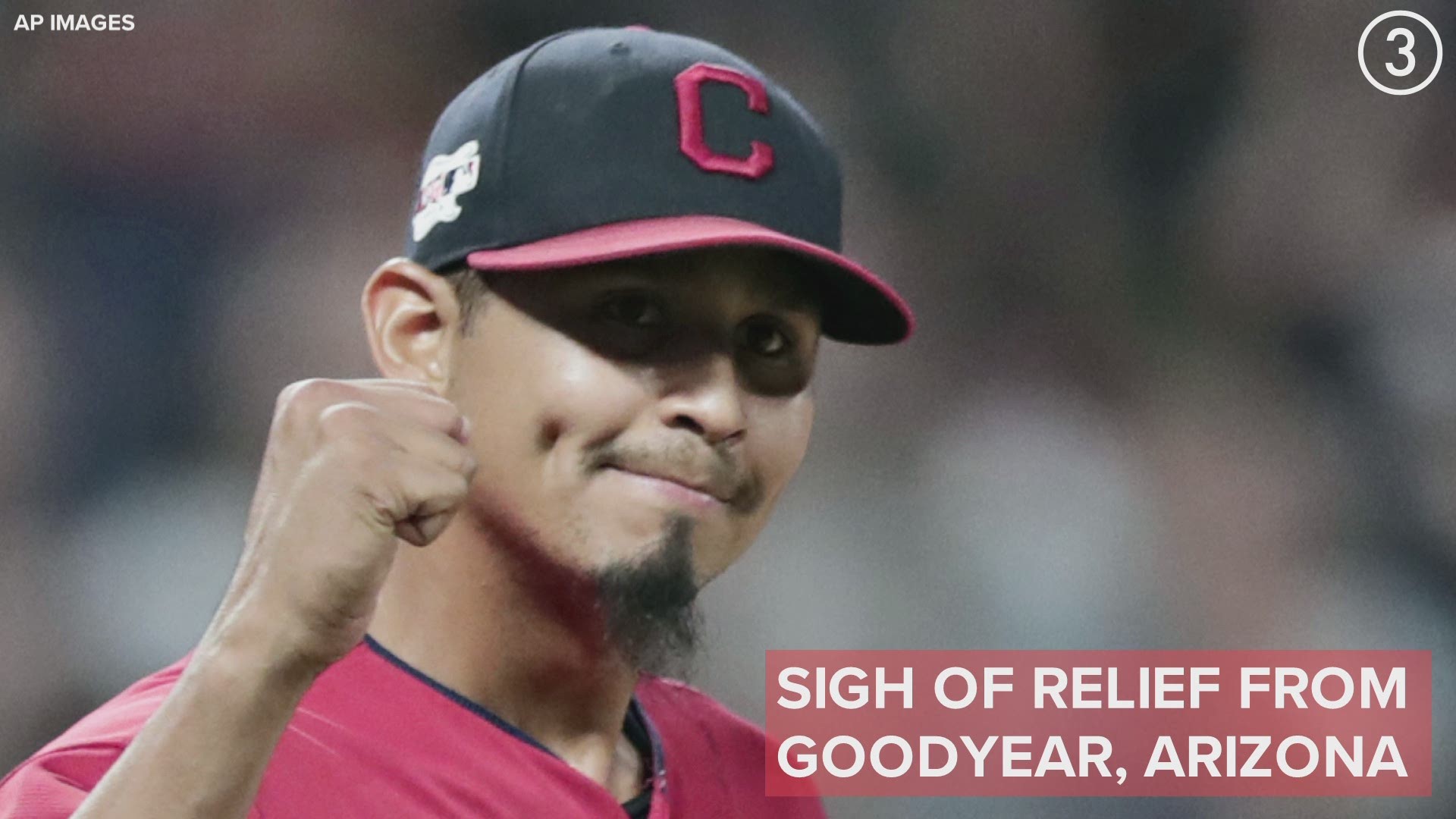Sigh of relief from Goodyear!  The Cleveland Indians announced on Friday that Carlos Carrasco will be day-to-day with a mild strain of the right hip flexor.