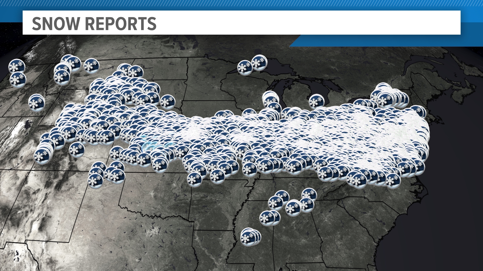 Weather impacts of winter storm that brought snow and ice to several ...
