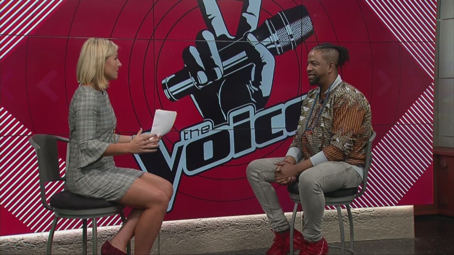 The Voice contestant and Cleveland-native D.R. King visits WKYC studios