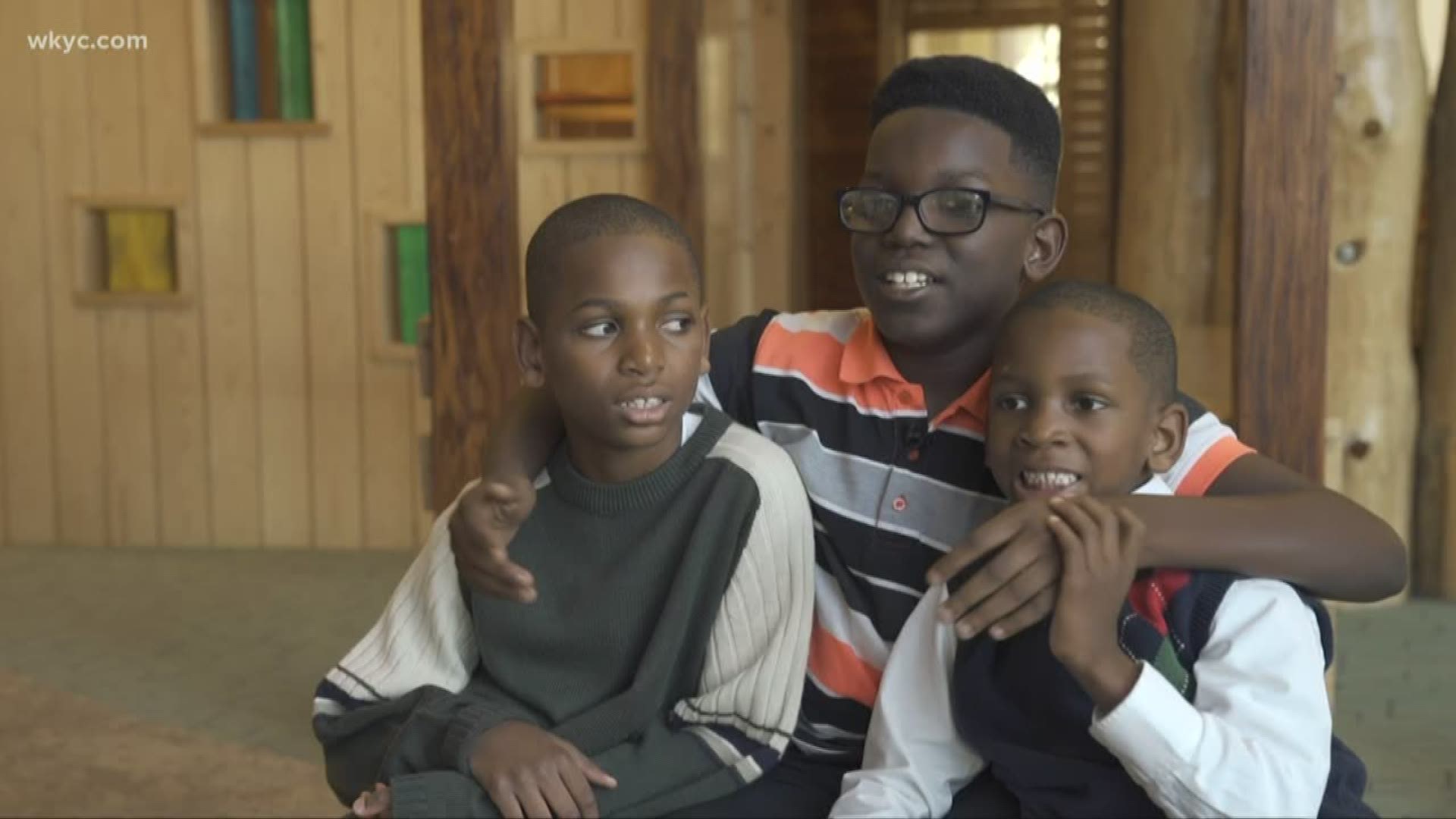 A Cleveland boy has one adoption wish. He's hoping somebody is willing to adopt him and his two brothers so they can stick together.