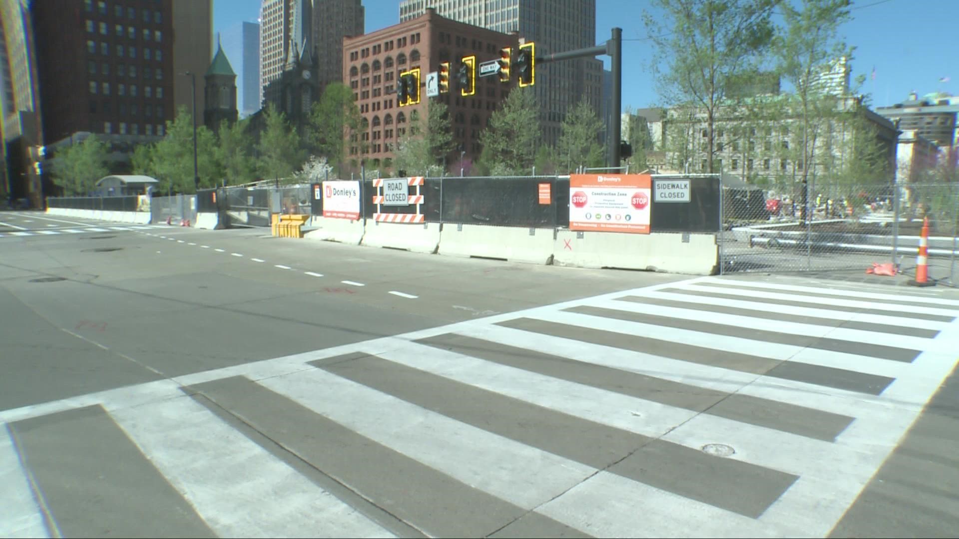 The concrete barricades on Public Square were dropped there back in 2017..Now, getting rid of them is on the new mayor's agenda.