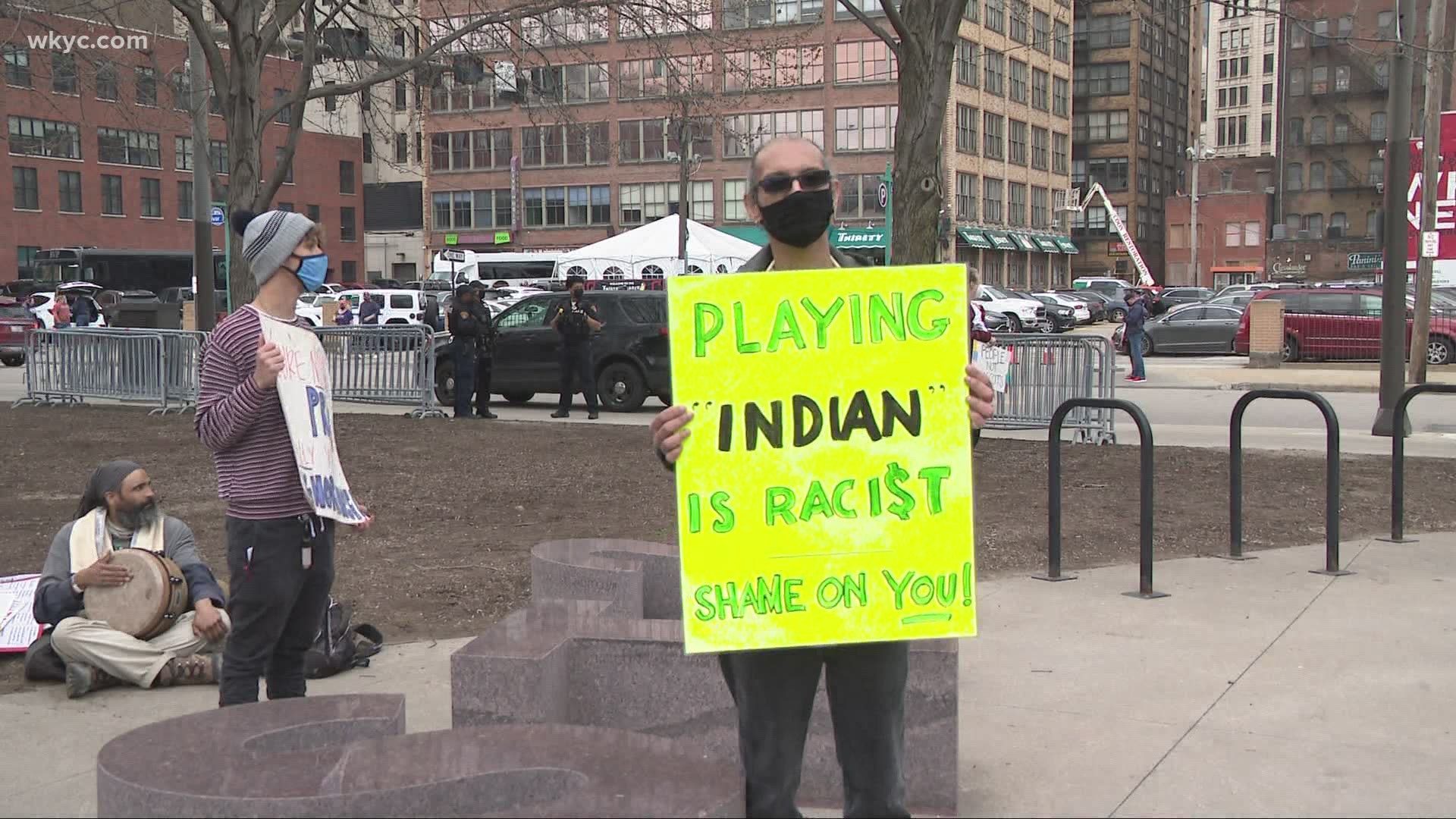 The club announced back in December it will drop "Indians" as soon as next season, but for now, it remains. Local activists say they believe their work isn't done.