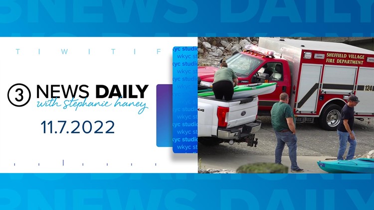 Missing kayaker presumed dead, Ohio races to watch, gas prices rise, LeBron James praises Cavaliers, and more: 3News Daily with Stephanie Haney