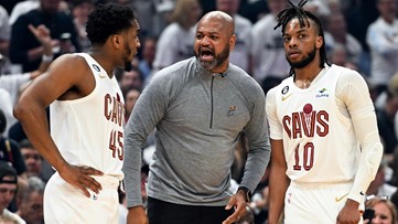 Valiant comeback attempt falls short as Cleveland Cavaliers fall to New York Knicks in Game 1 of first-round NBA playoff series