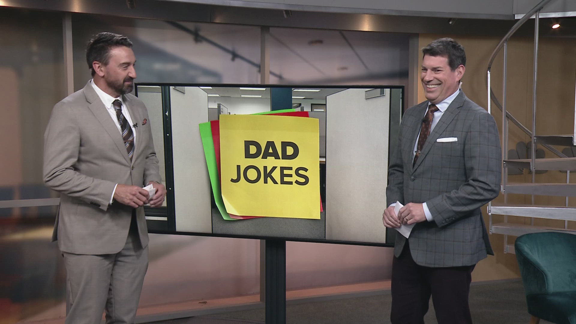 3News' Matt Wintz and Dave Chudowsky have more dad jokes. Enjoy!