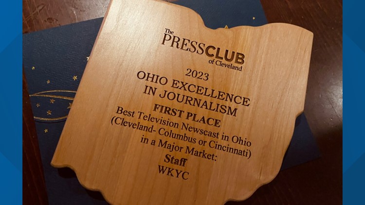 WKYC Studios captures 'Best Television Newscast in Ohio' honor at 2023 All Ohio Excellence in Journalism Awards