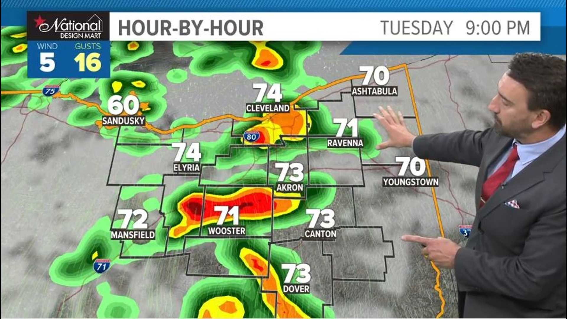 We'll be cloudy today before a threat for severe weather moves in tomorrow. Matt Wintz has the hour-by-hour details in his morning weather forecast for May 6, 2024.