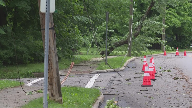 Tens of thousands of Northeast Ohioans are without power after severe storms