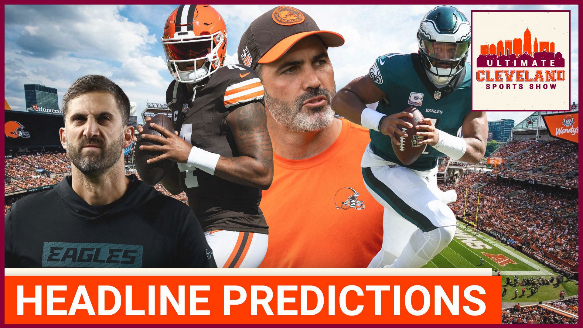 The Cleveland Browns face the Philadelphia Eagles on Sunday. Who will win the game? Our guys make their predictions.