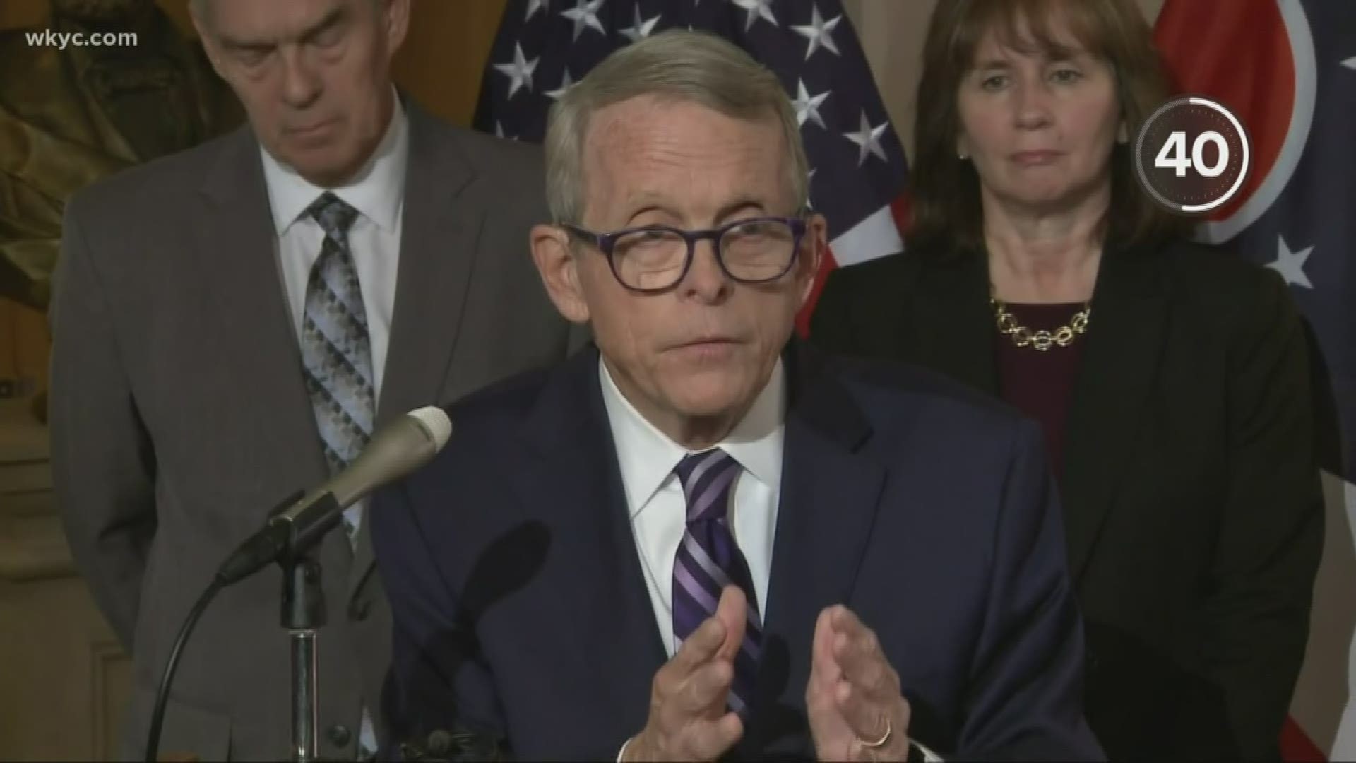 Ohio Gov. Mike DeWine has asked lawmakers to ban the sale of flavored e-cigarette products. Concerns continue to grow about the health effects of vaping.
