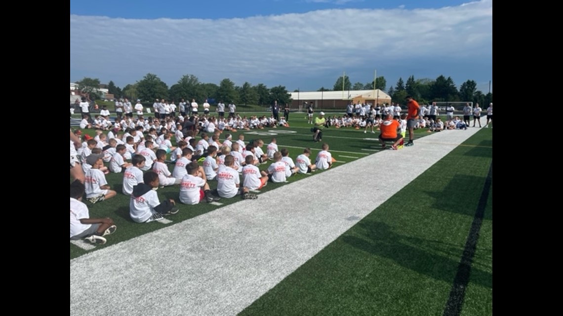 Browns DE Myles Garrett hints at goals, and favorite teammate while  annihilating kids at youth football camp - Dawgs By Nature