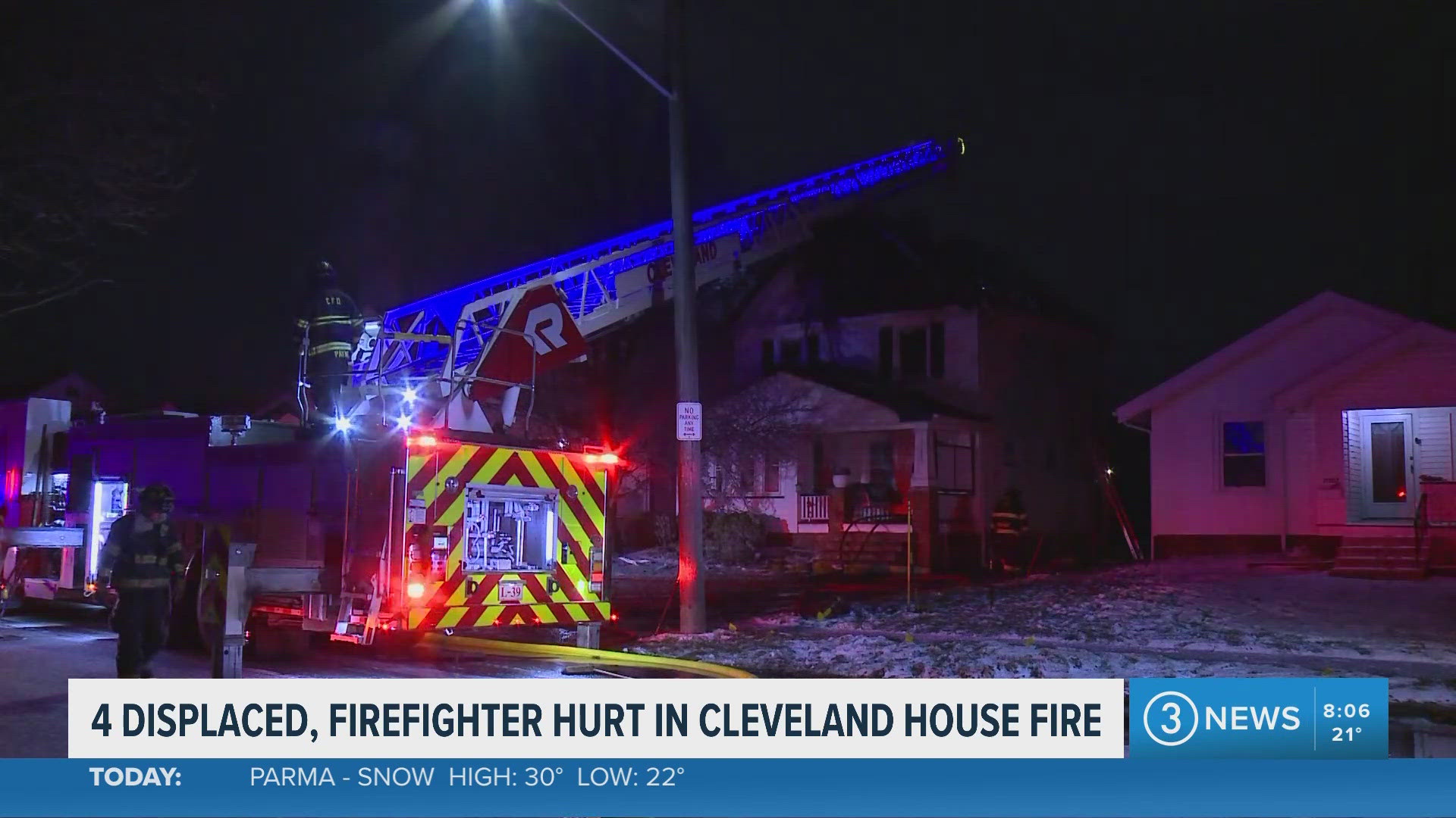 Cleveland house fire injures firefighter, displaces family in Kamm's ...