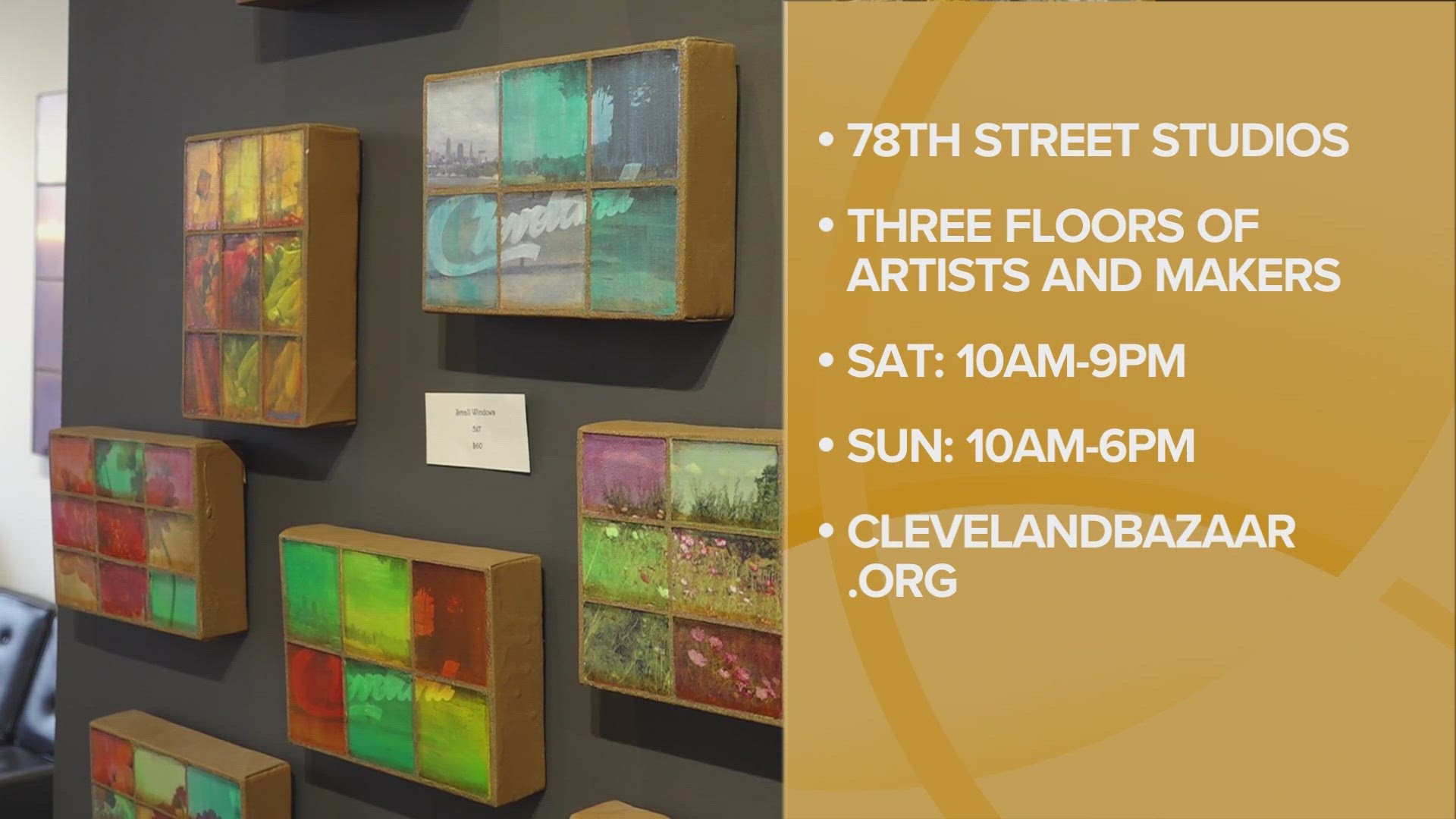 Cleveland Bazaar is hosting its annual holiday event. Danielle Wiggins has the latest.