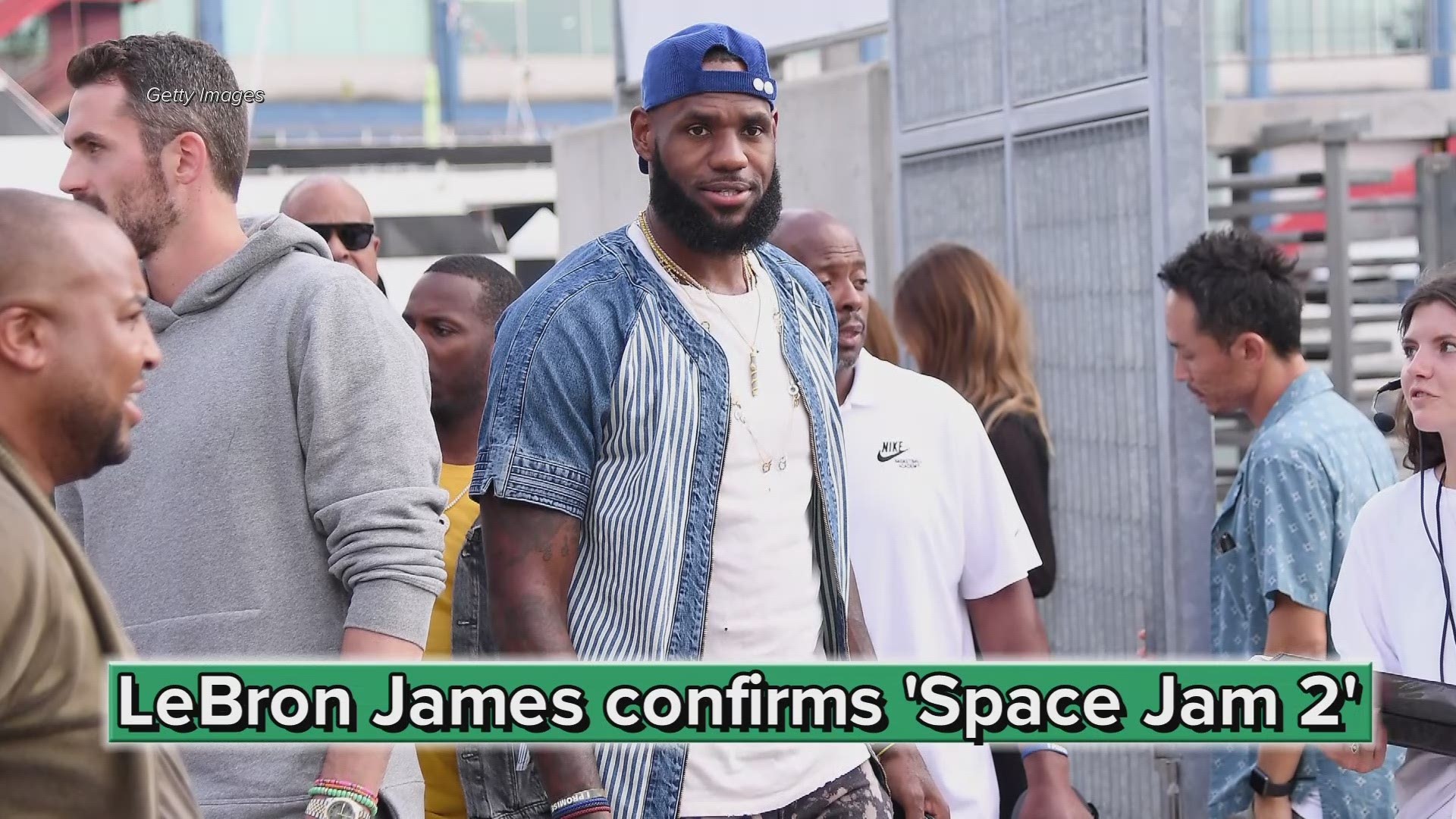 Space Jam 2 Teaser Reveals LeBron James' New Tune Squad Jersey