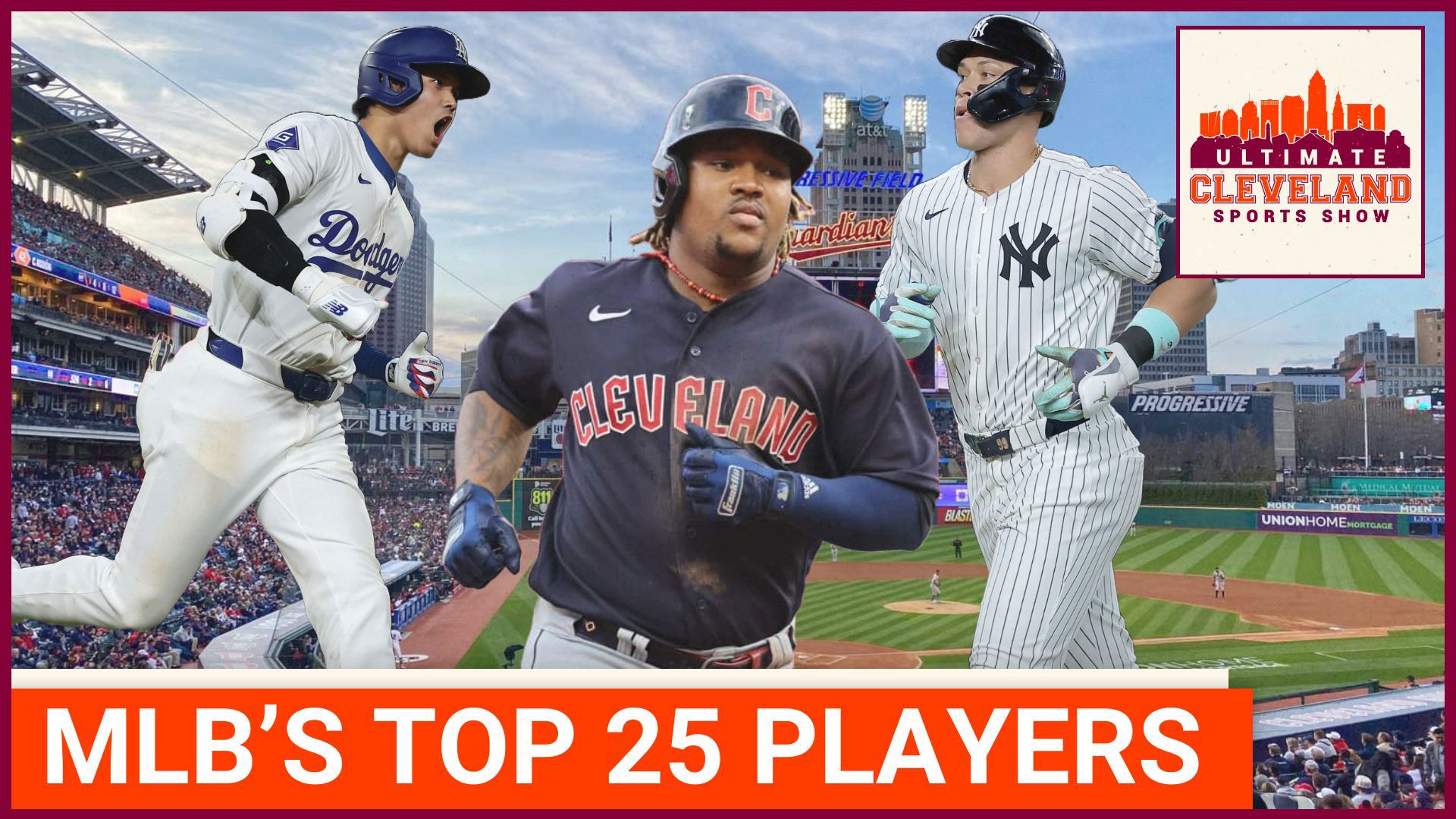 Jose Ramirez & Steven Kwan made Bleacher Report's list of the Top 25 players in MLB right now.