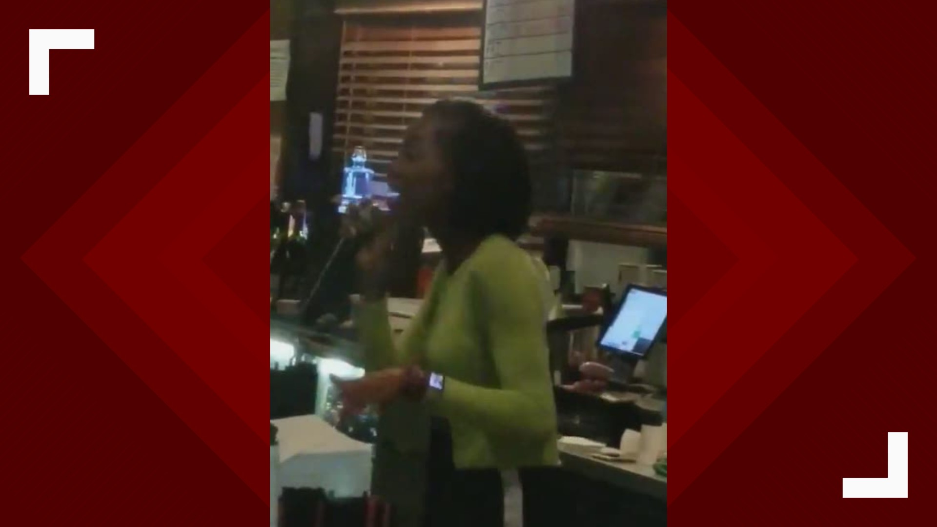 Cleveland woman goes viral after video posted of her singing and ringing up customers at bar (clip)