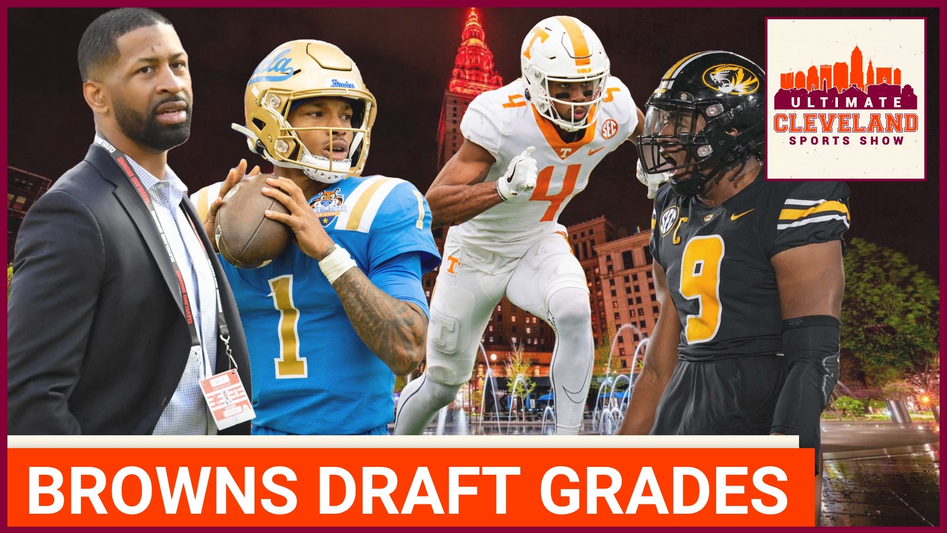 What grade do the Browns get for their haul in the 2023 NFL draft?