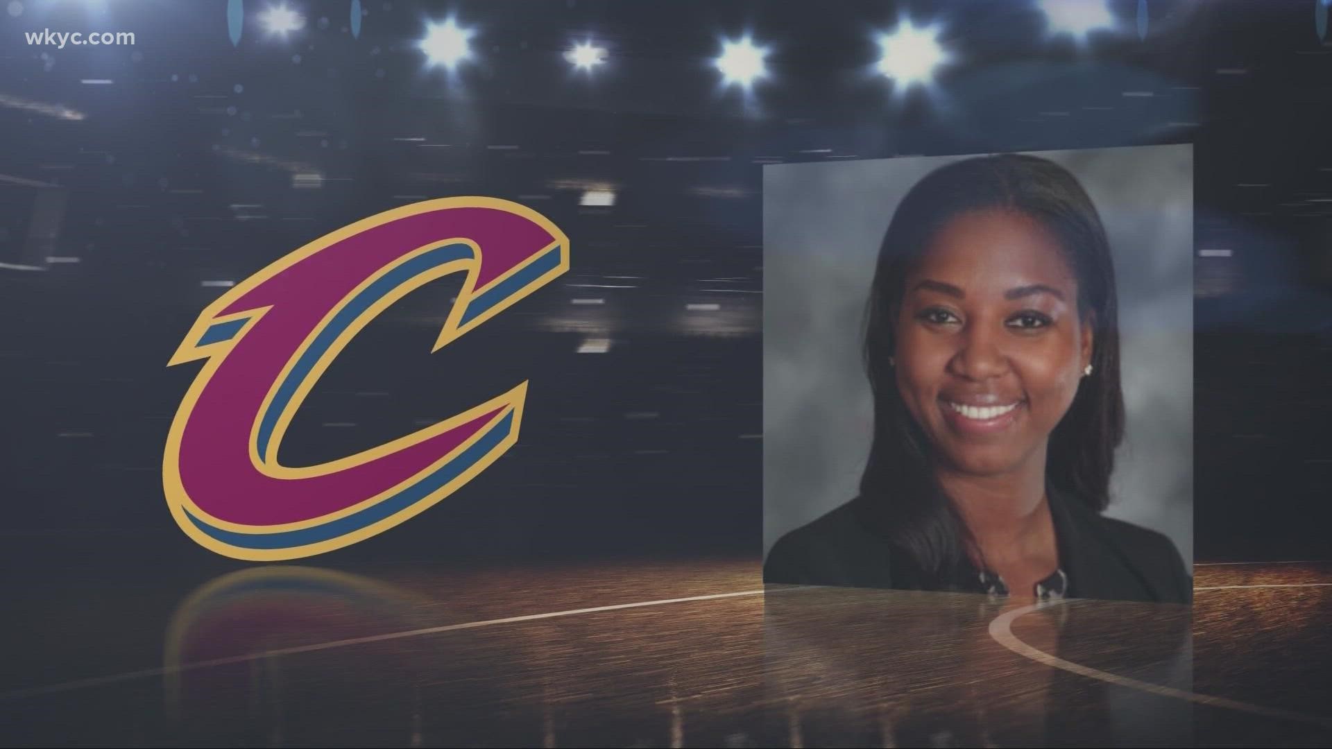 Cayette-Weston is the executive vice president and chief commercial officer for the Cleveland Cavaliers.