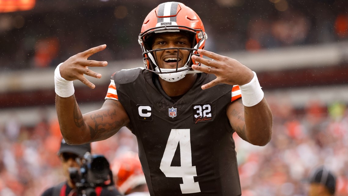 Browns QB Deshaun Watson not practicing again with injury; signs