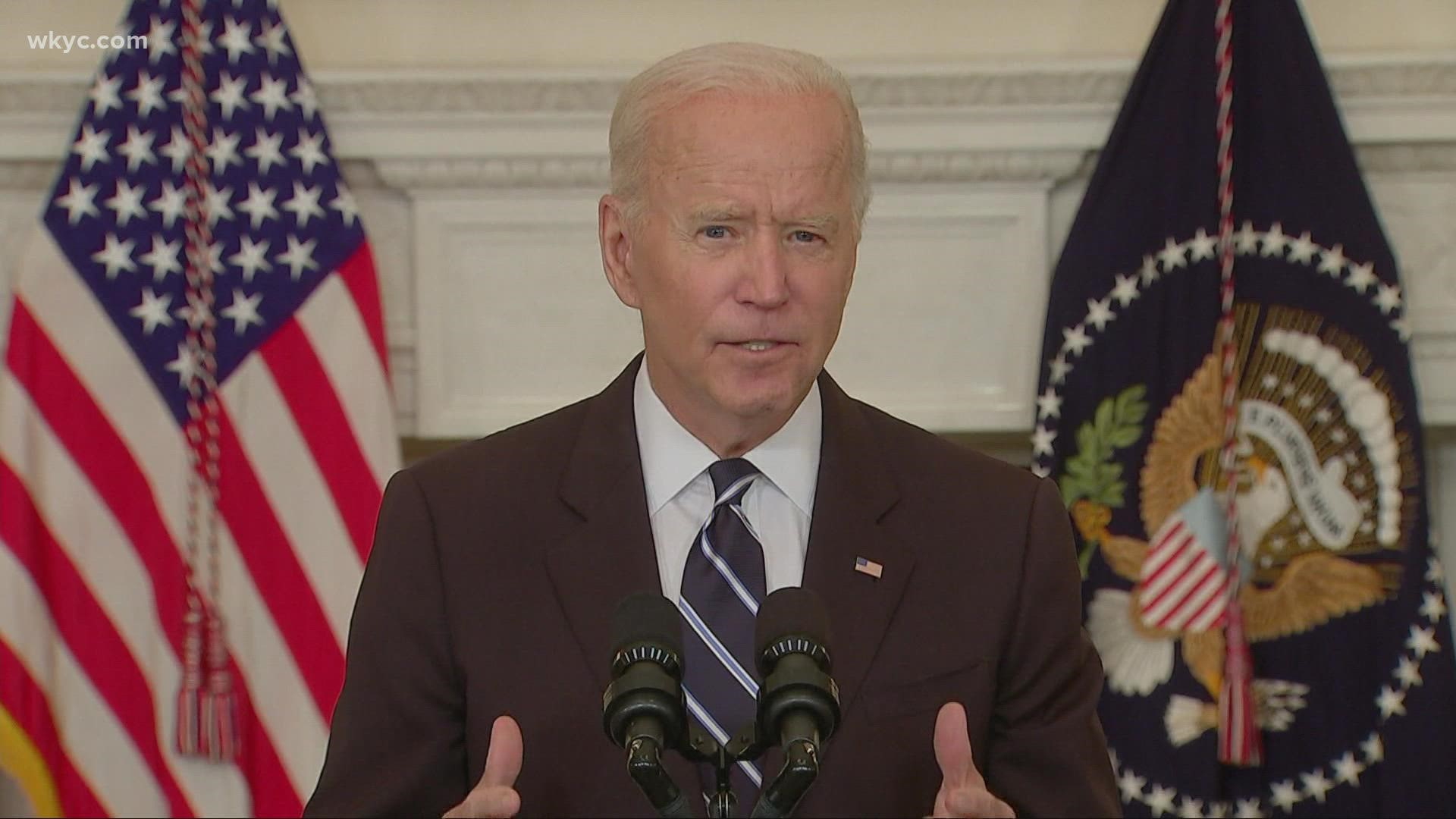 President Biden announced sweeping vaccine mandates for millions of Americans Thursday evening. Will Ujek has the story.