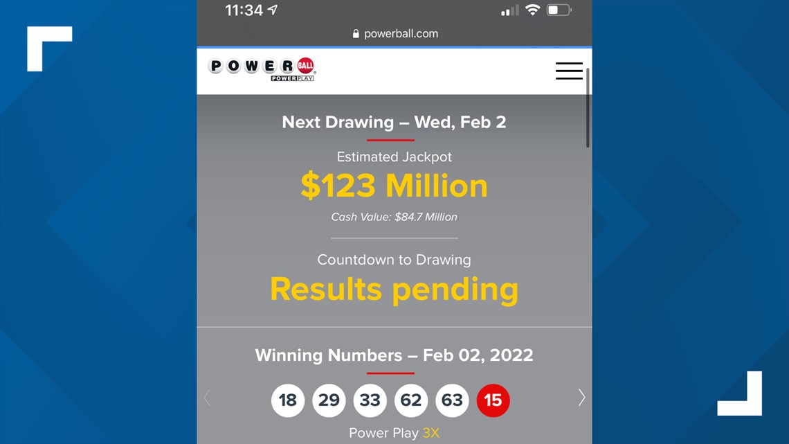 Powerball jackpot increases to $60 million; Ohio Lottery results for  02/20/2020 